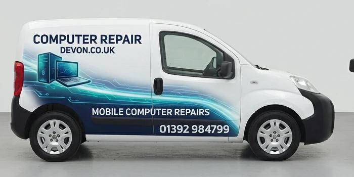 Computer Repair Devon mobile computer repair van
